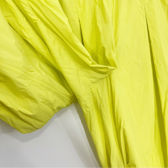 Daily Practice for Anthropologie Wide Leg Pants Neon Yellow Size Medium - Picture 6 of 12